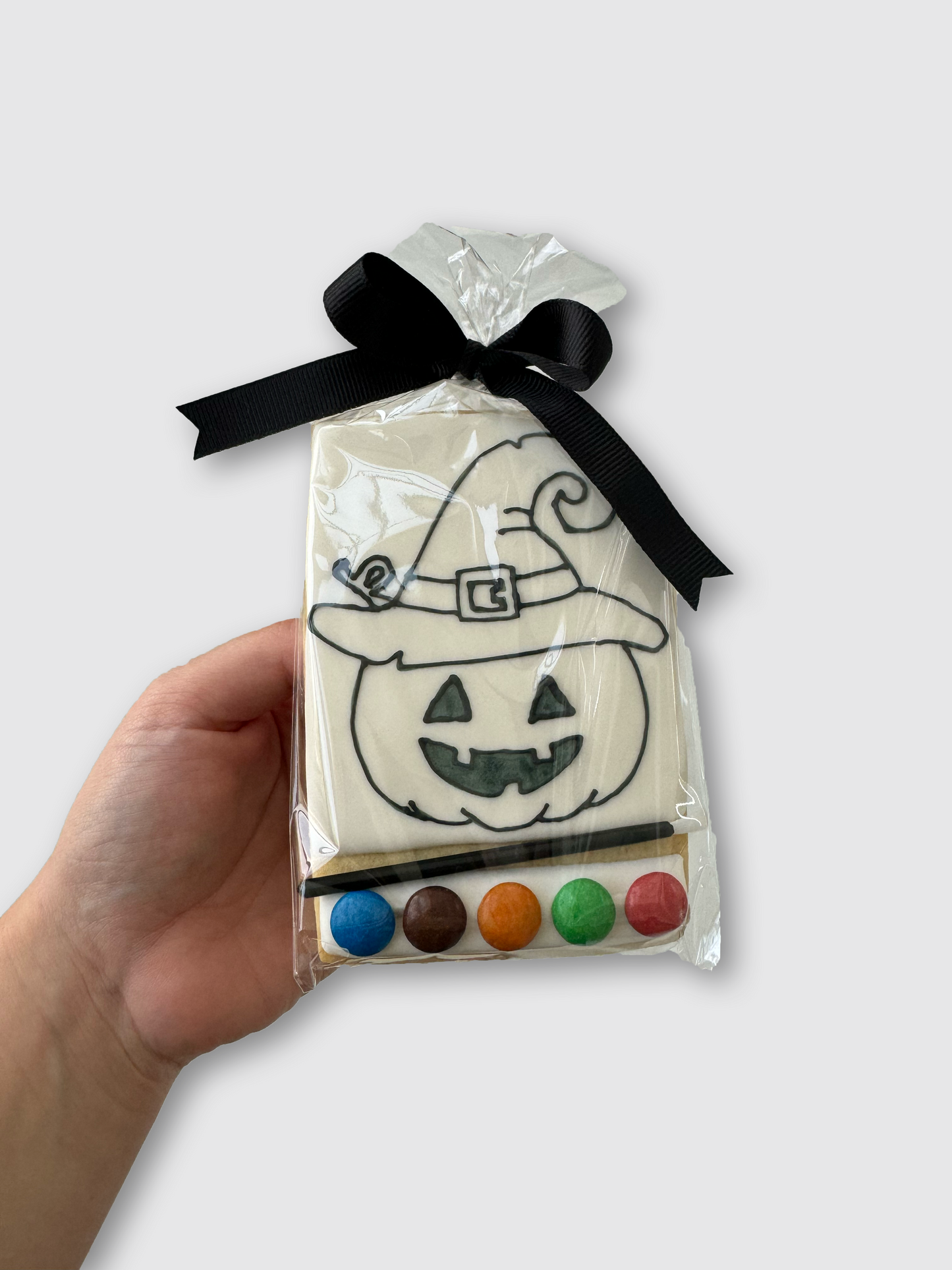 Halloween Paint Your Own Cookie - Pumpkin & Candy