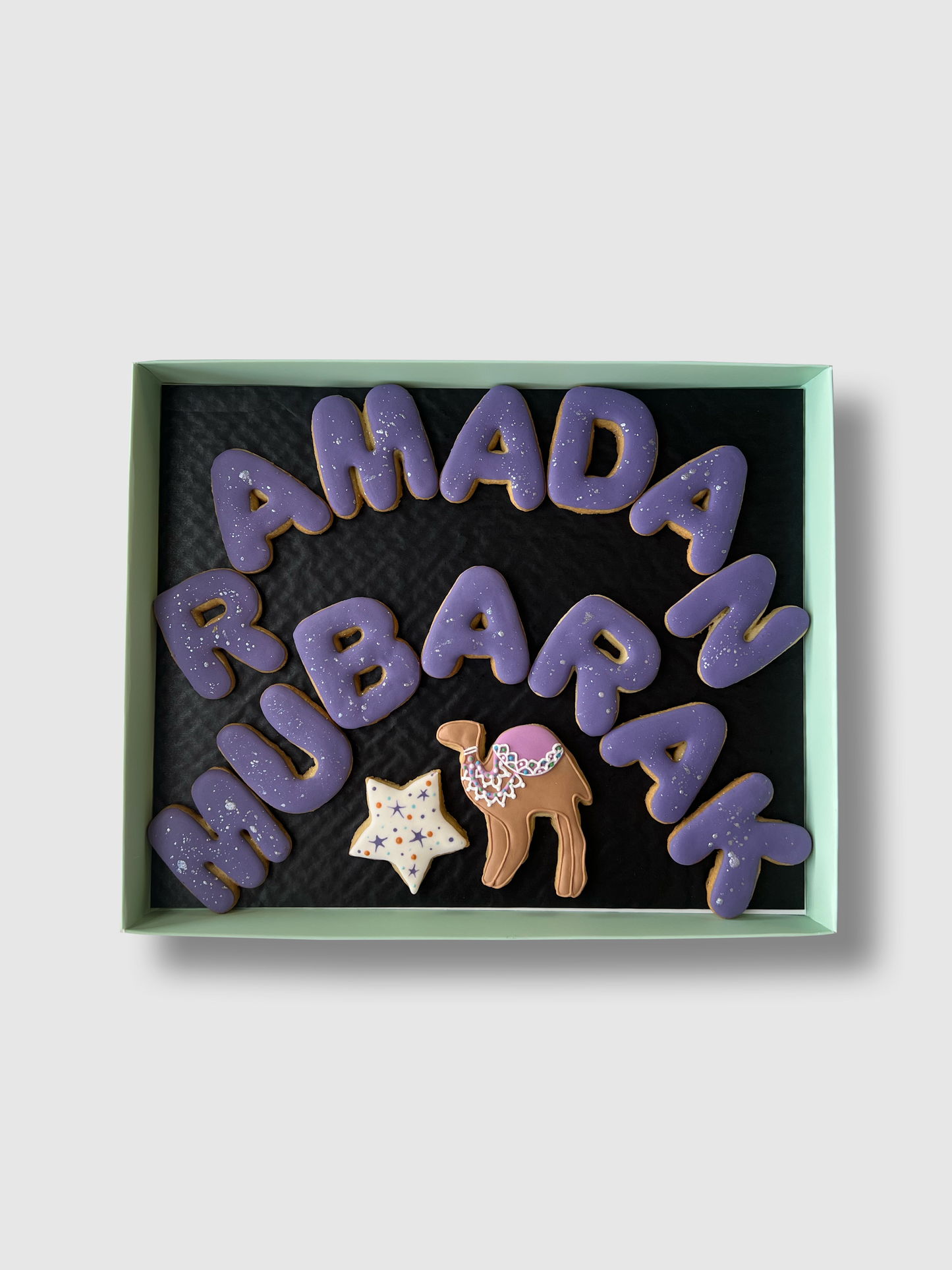 Ramadan Mubarak - Letter Cookie Box