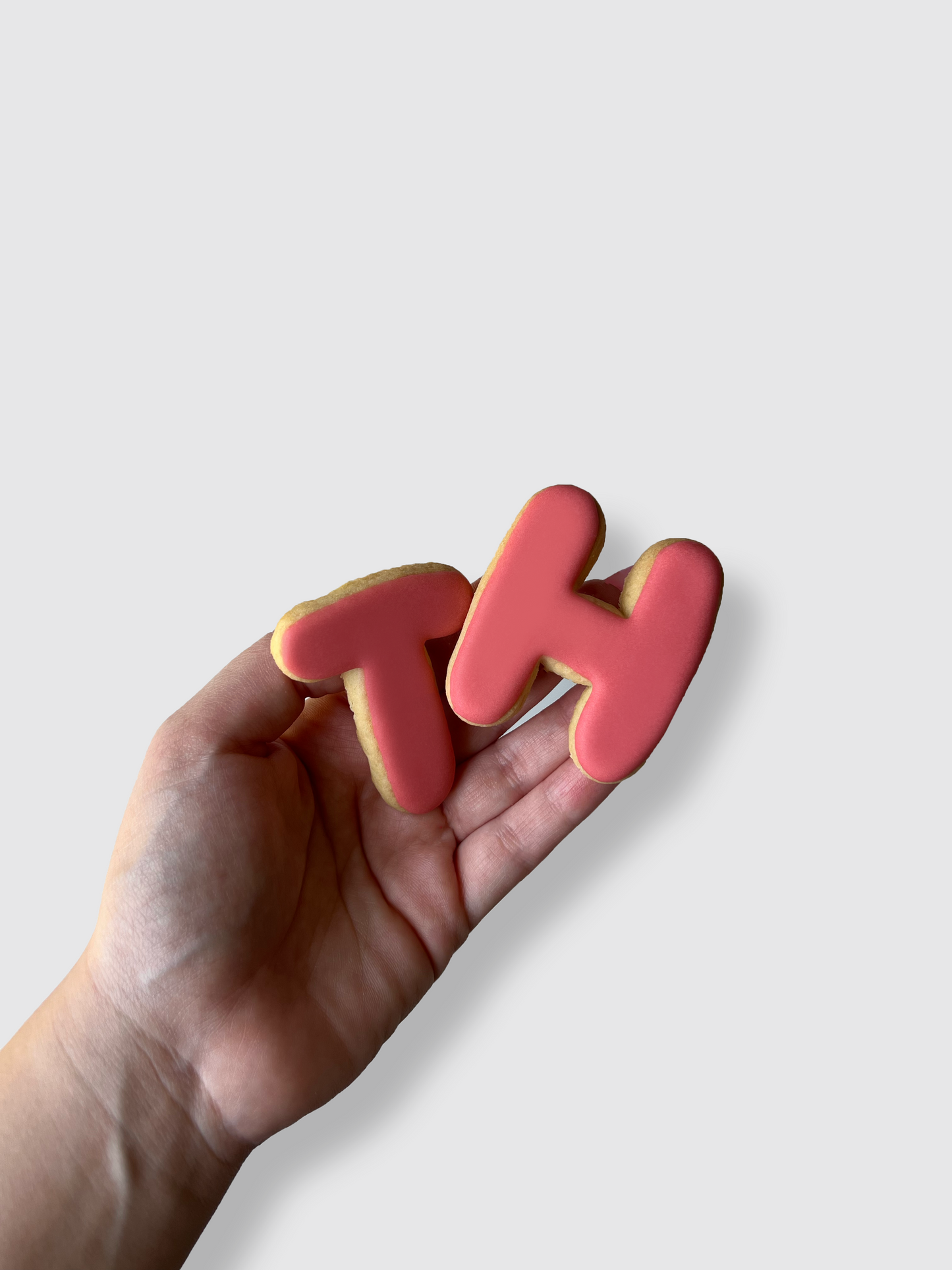 Pink Thank You - Letter Cookie Box