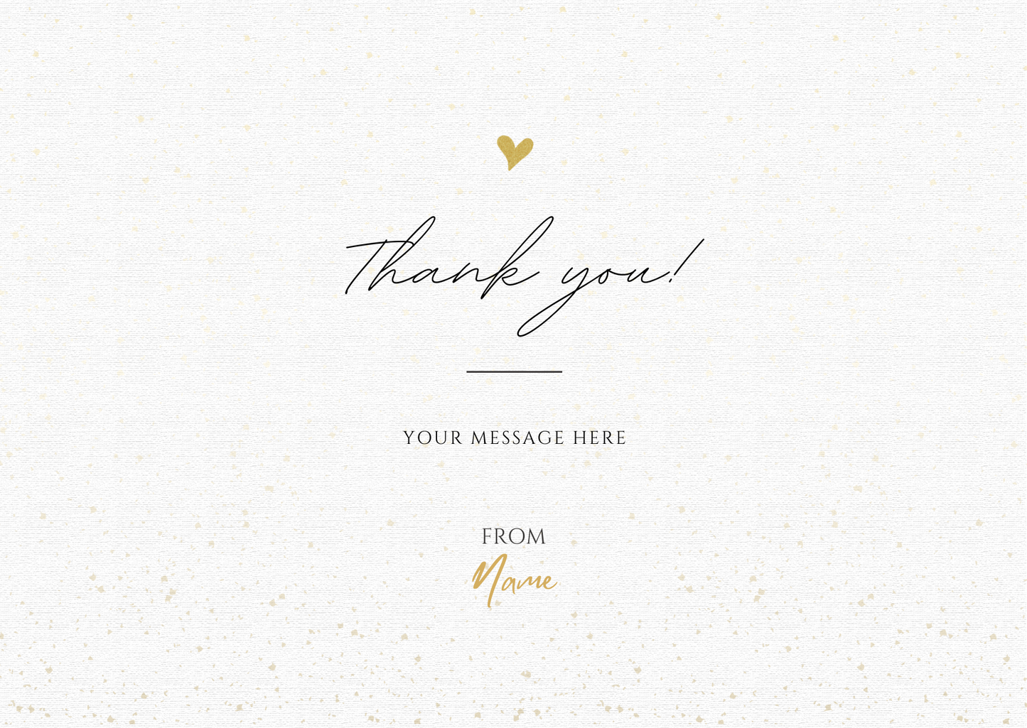 Thank You Card
