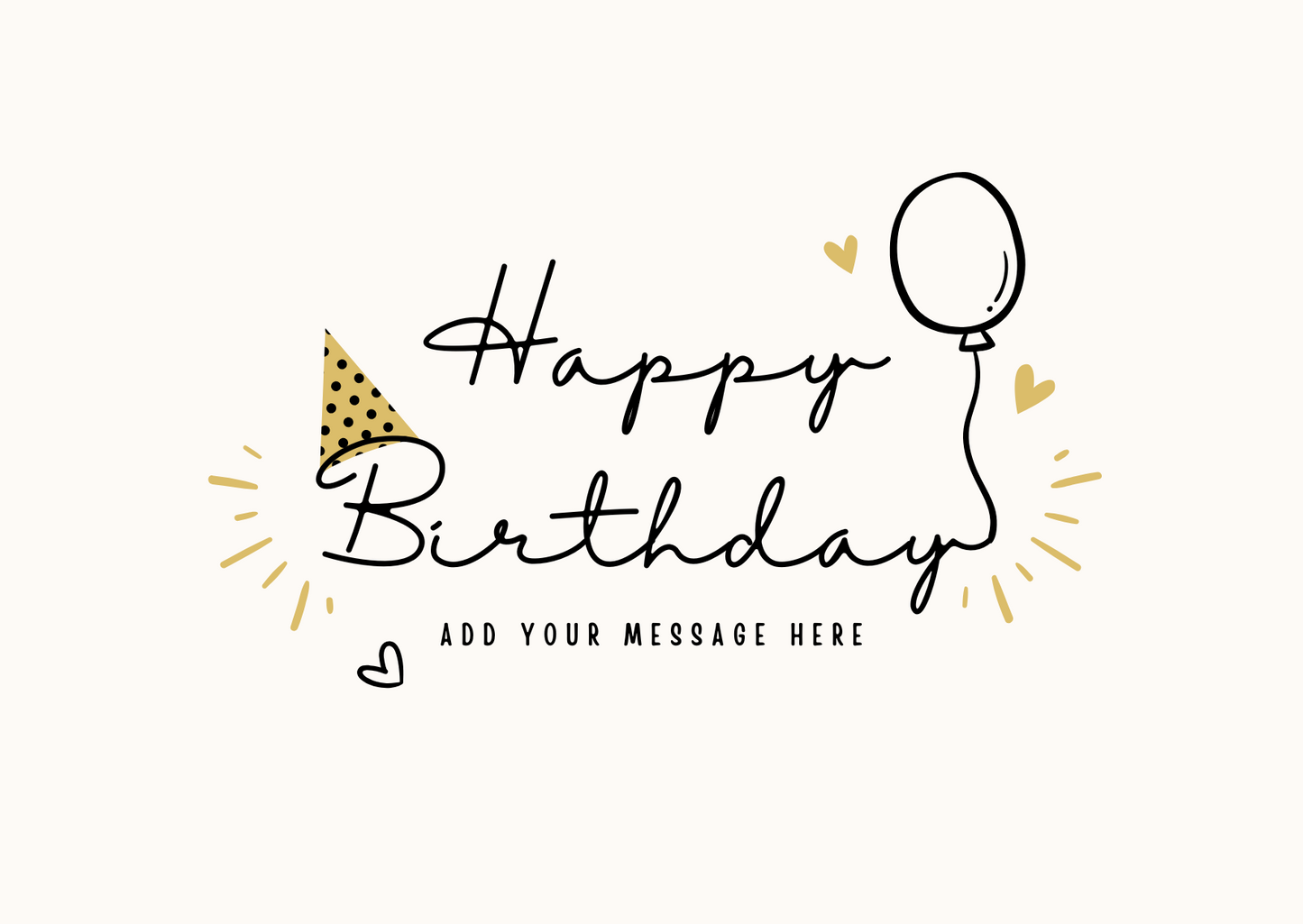 Simple Birthday Card