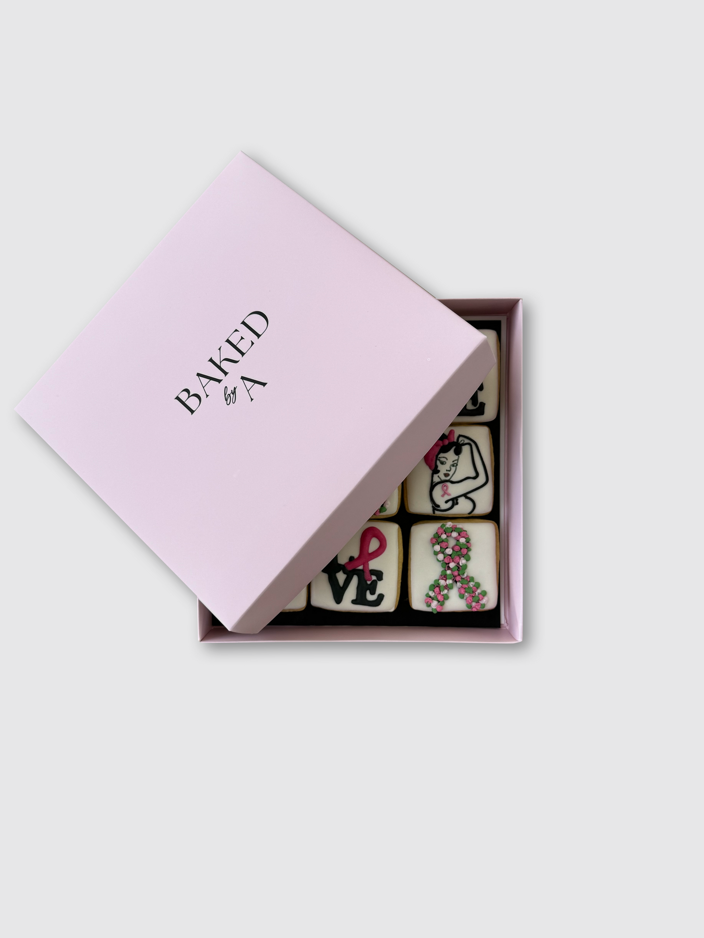 Breast Cancer Awareness Cookie