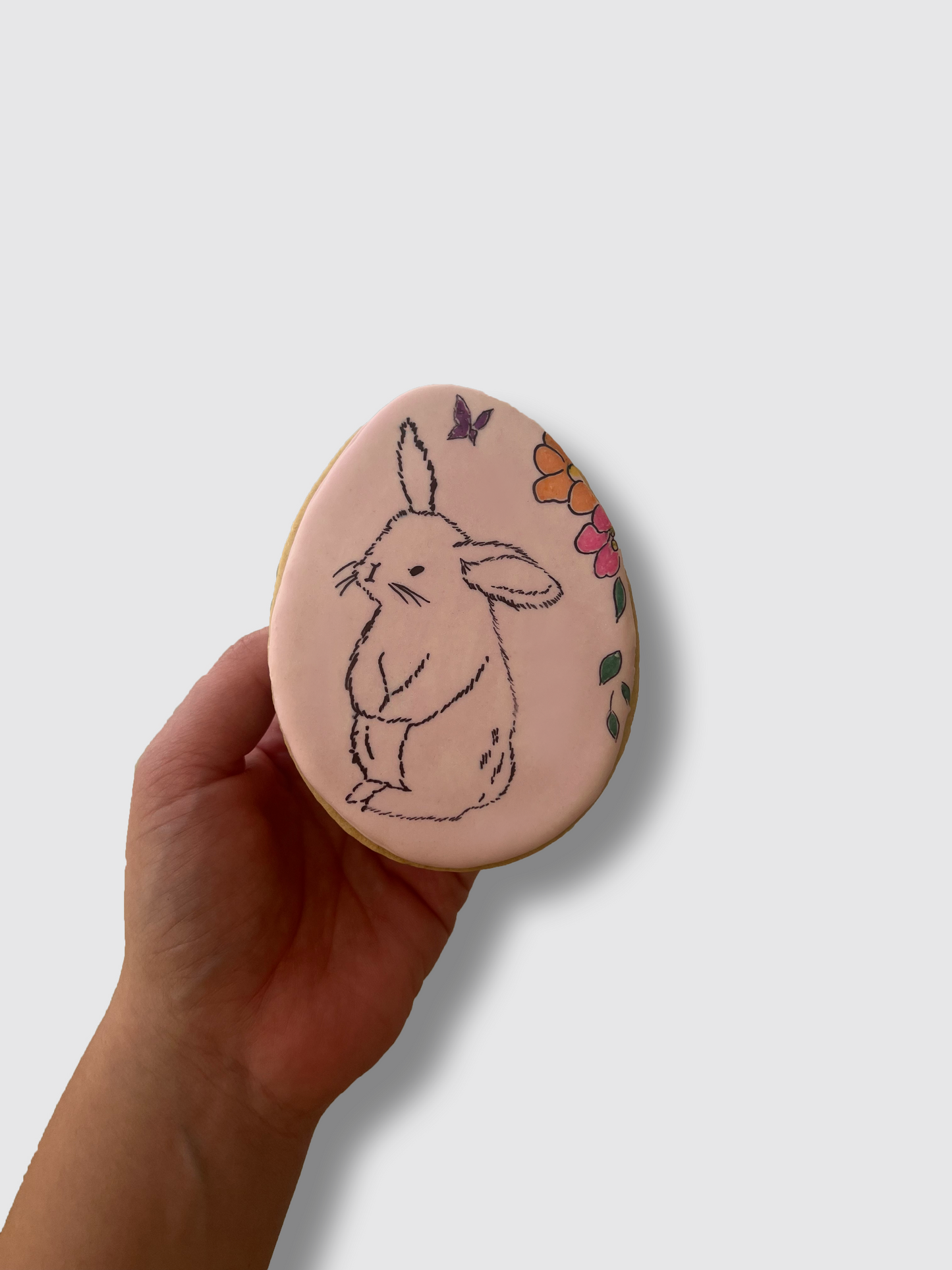 Easter Egg & Flowers