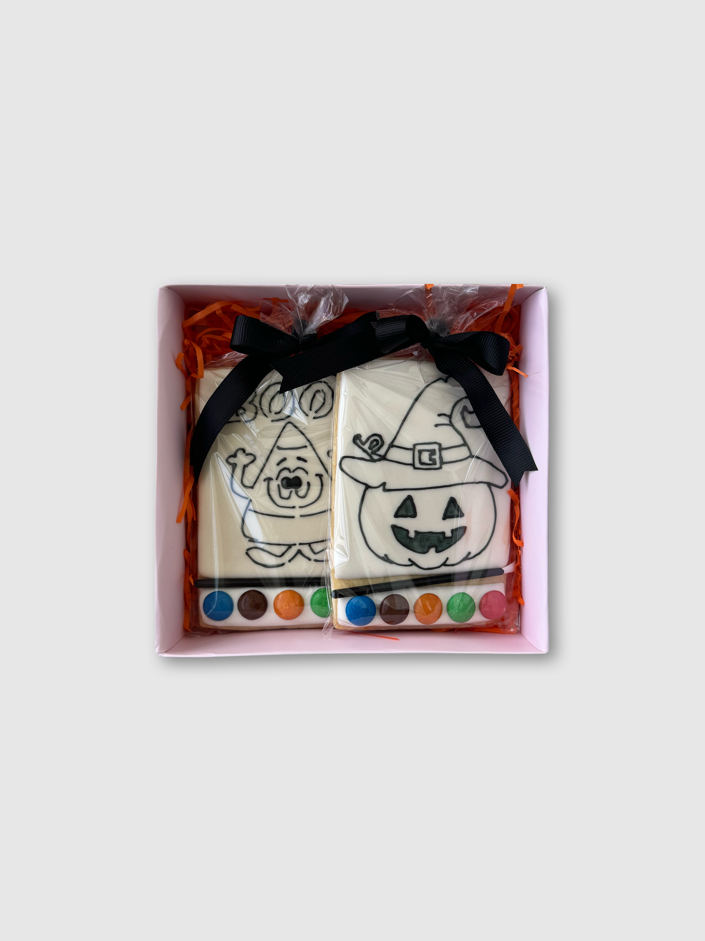 Halloween Paint Your Own Cookie - Pumpkin & Candy