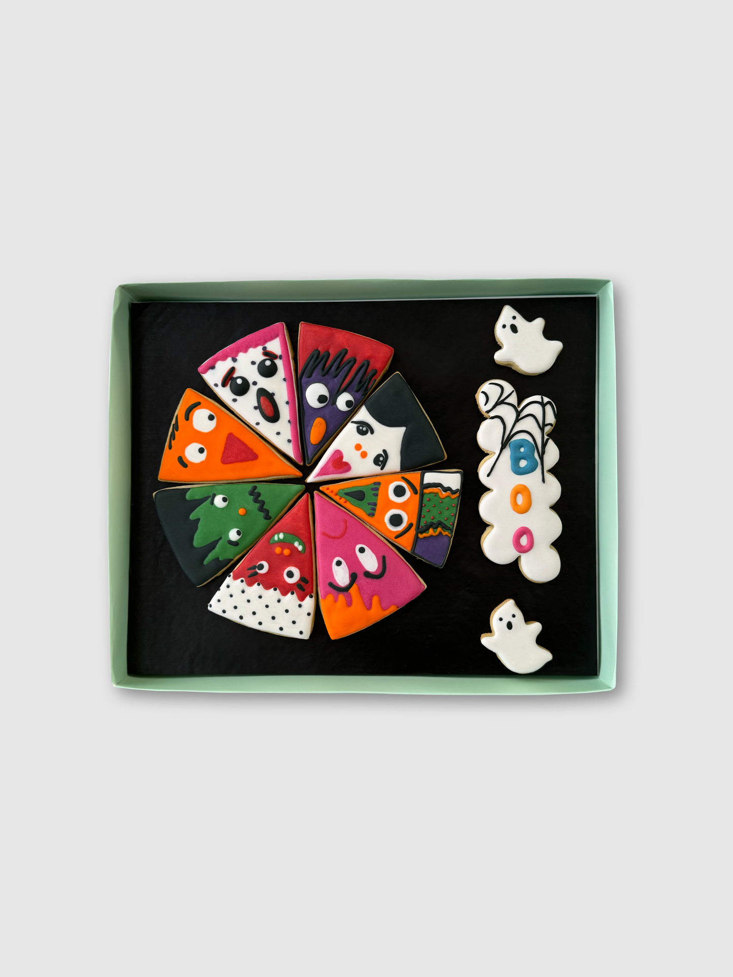 Halloween Pizza Cookie