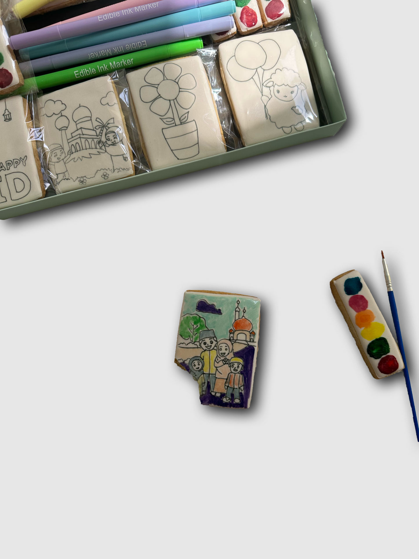 Eid Paint Your Own Cookie Box