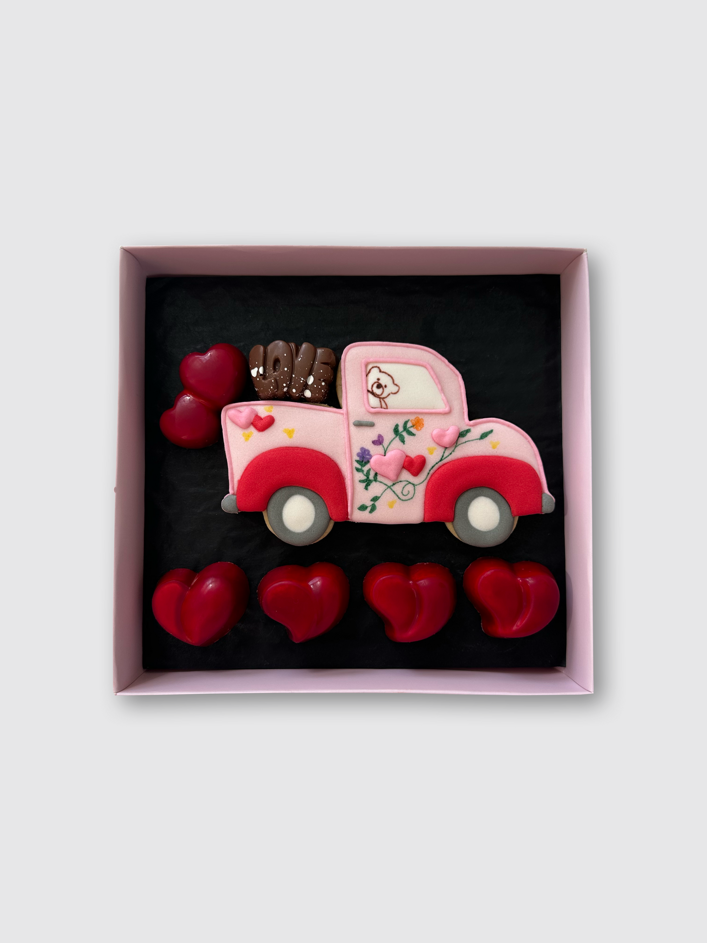 Love Truck Cookie with Chocolate