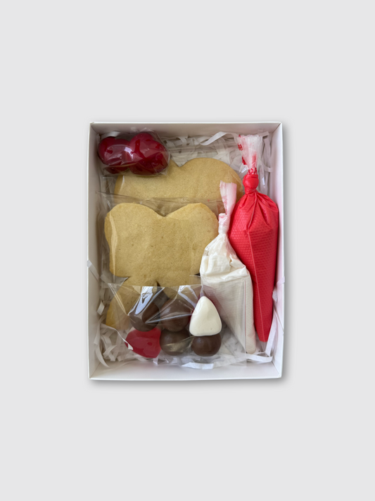 2 Cookies DIY Box - Valentine's Day