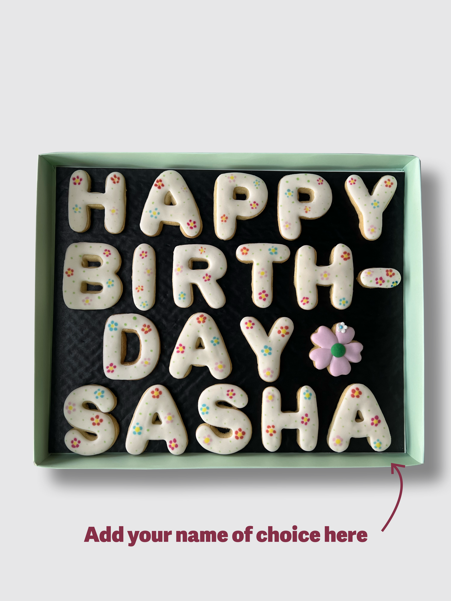 Personalized Happy Birthday Letterbox